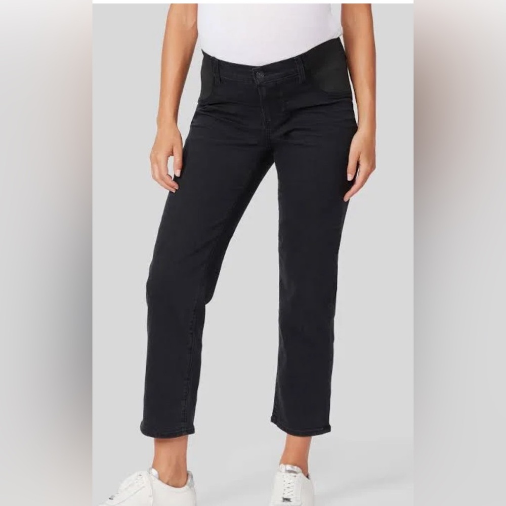 Paige Jeans | Noella Straight Maternity Jeans | Color: Black Willow | Size 28